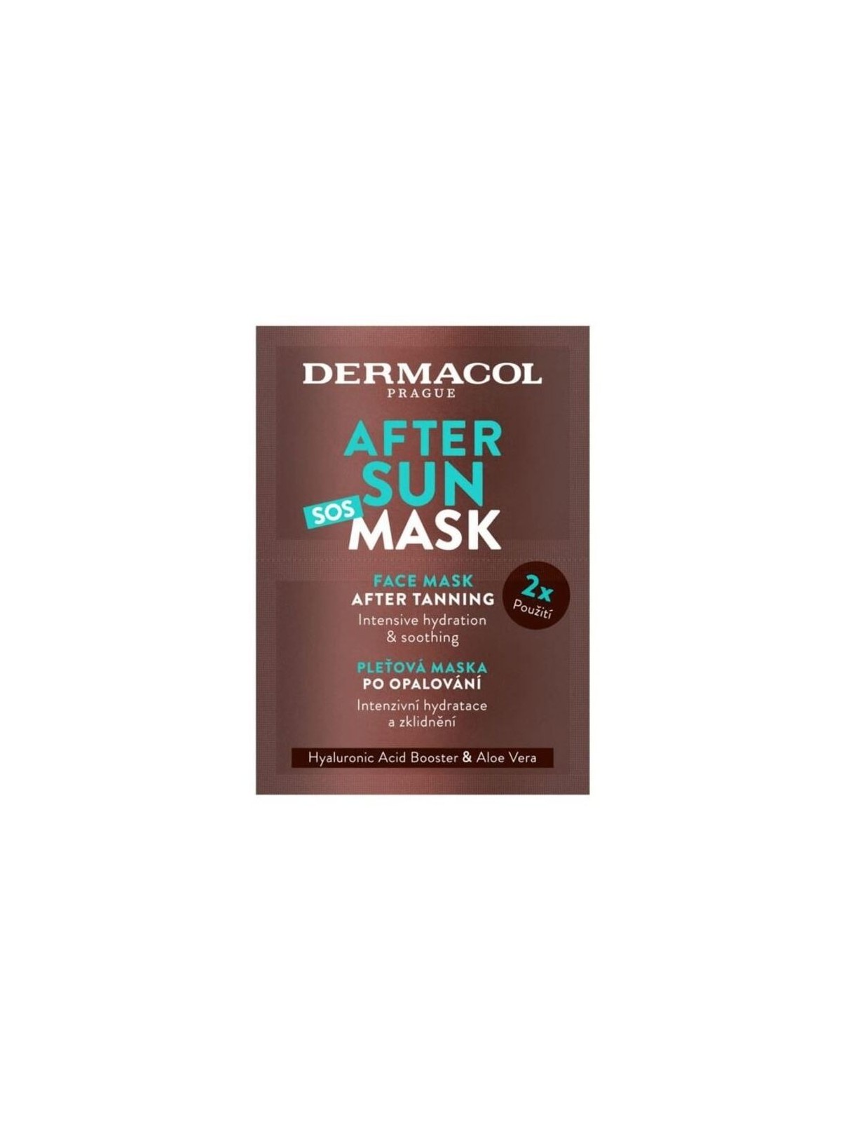 Dermacol Maschera SOS Doposole donna 2ml