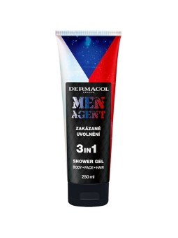 Dermacol Men Agent 3in1 Gel Doccia 250ml