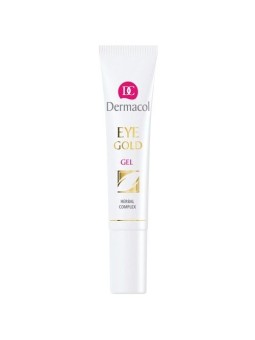 Gel occhi rinfrescante Dermacol Gold Eye Gel