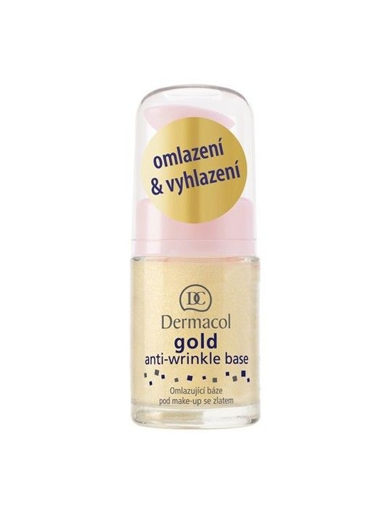 Dermacol Base antirughe dorata Base ringiovanente sotto il trucco con oro donna 20ml