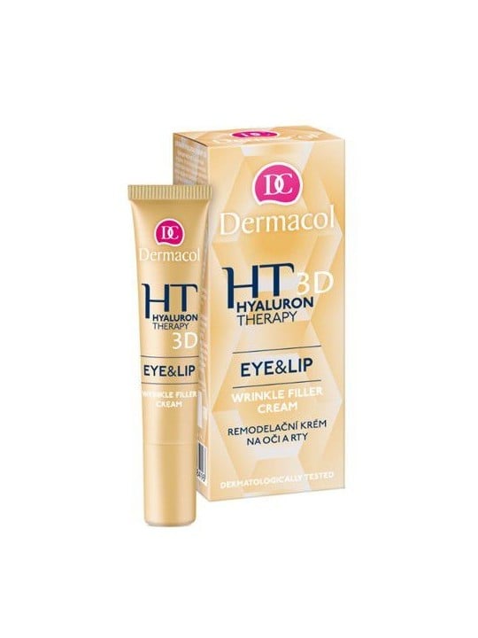 Crema Dermacol Therapy Hyaluron 3D per occhi e labbra 15ml