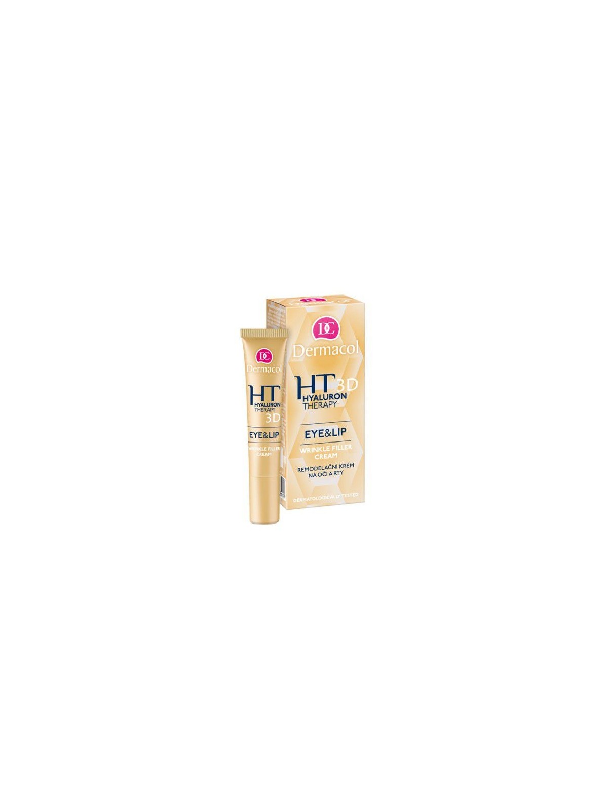 Crema Dermacol Therapy Hyaluron 3D per occhi e labbra 15ml
