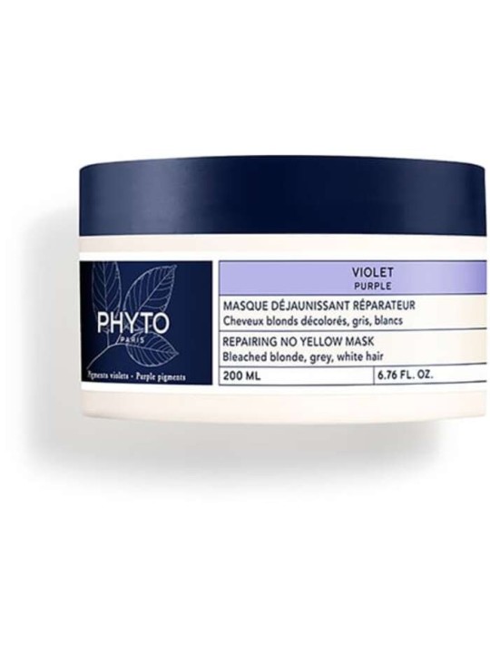 Maschera riparatrice Phyto VIOLET 200ml per capelli danneggiati