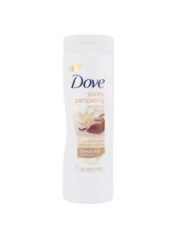 Dove Burro di karit puramente coccolante Lozione per il corpo donna 400ml