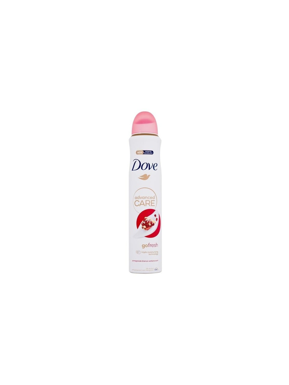 Deodorante Dove Melograno e Lemon Verbena 72 ore donna