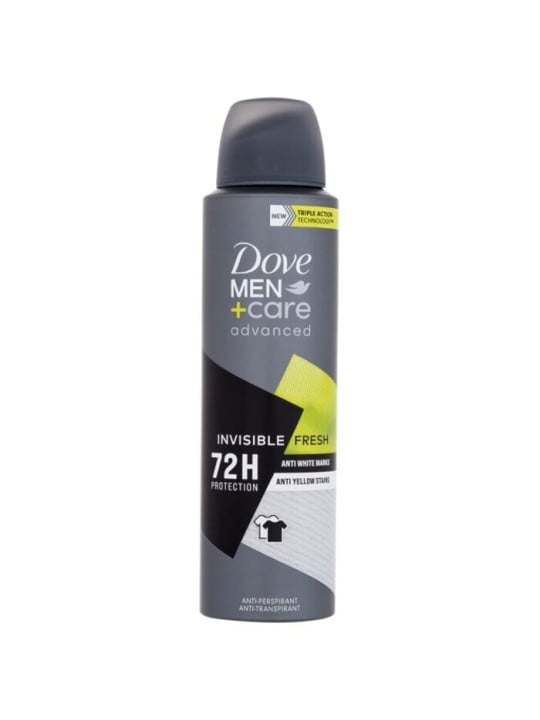 Dove Men Care Antitraspirante Advanced Invisible Fresh 72H uomo 150ml