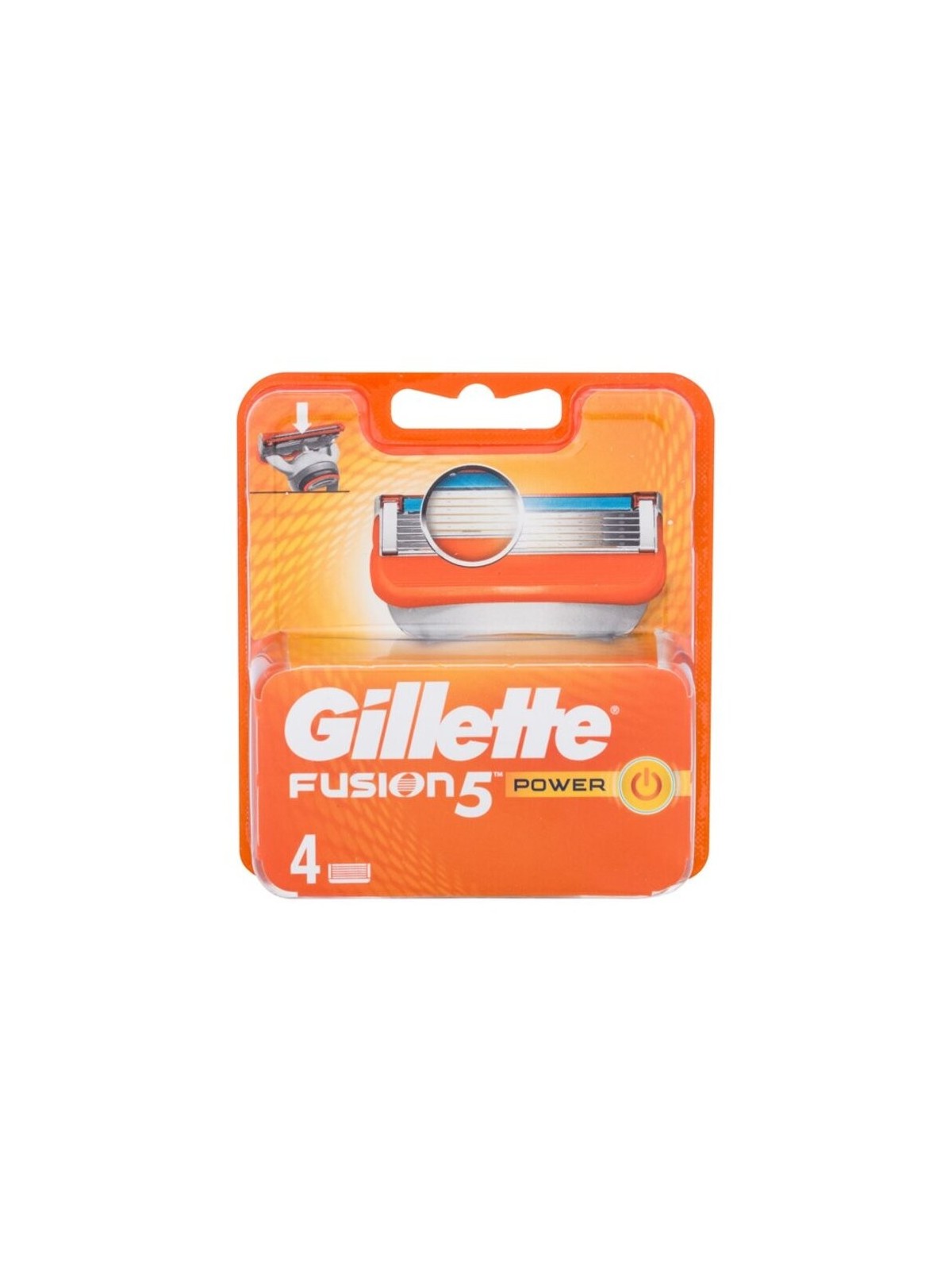 Gillette Fusion Power Lame di ricambio uomo 4 unit