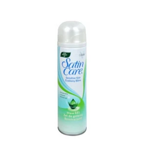 Gillette Satin Care Shave Aloe Vera Gel for Dry Skin