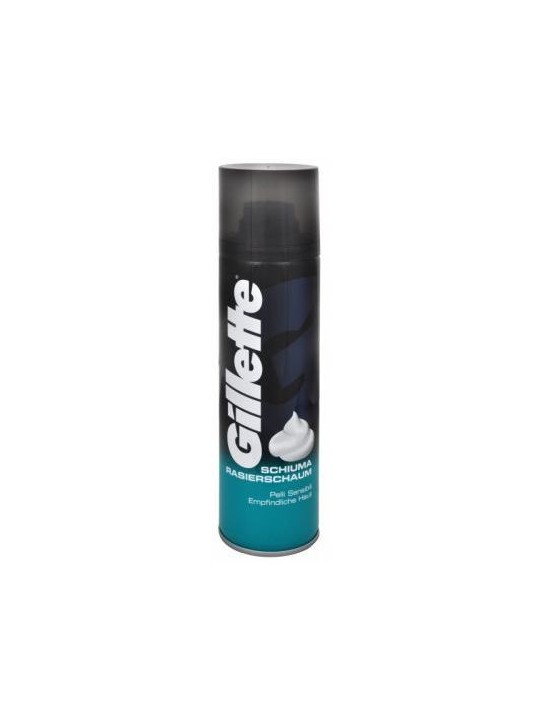 Crema da barba Gillette per pelli sensibili uomo 200ml