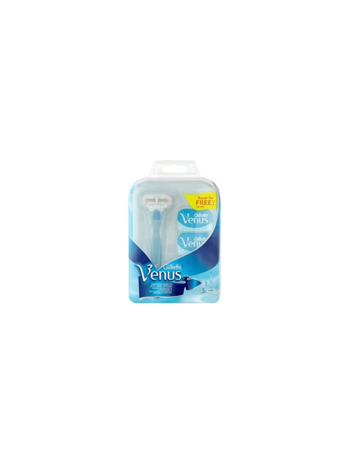 Gillette Venus Rasoio da donna 5 testine di ricambio