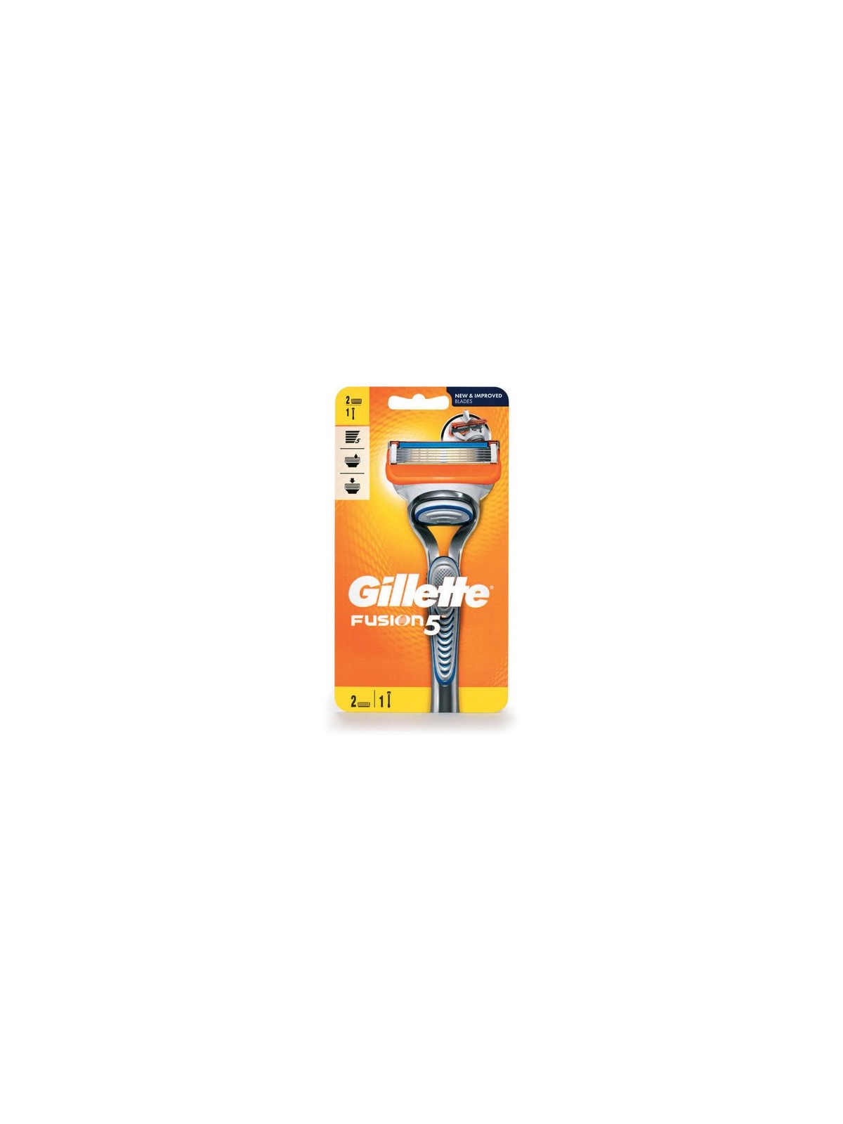 Gillette Fusion Rasatrice 2 testine di ricambio uomo