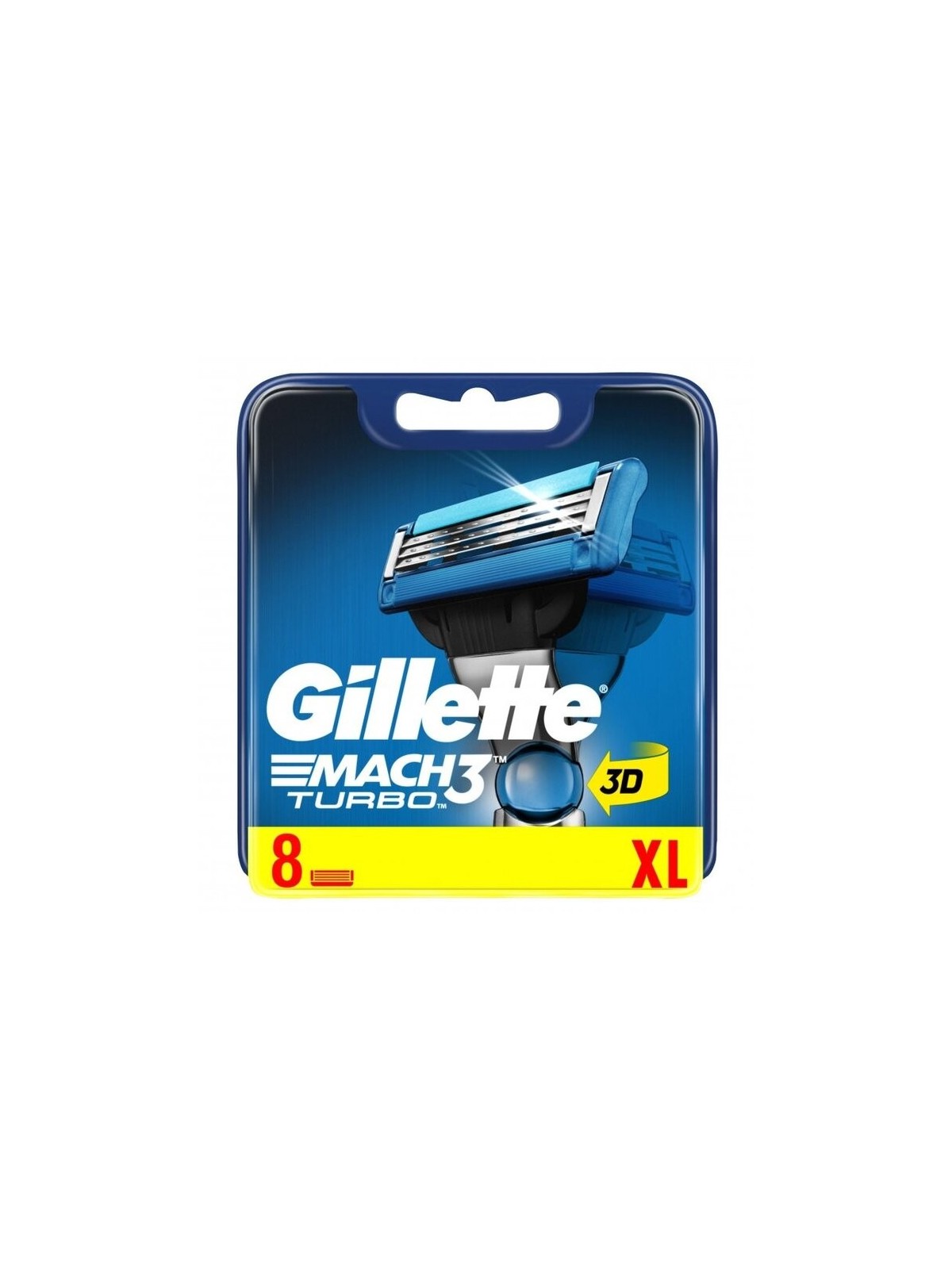Gillette Mach 3 Turbo - Testine di Ricambio Uomo