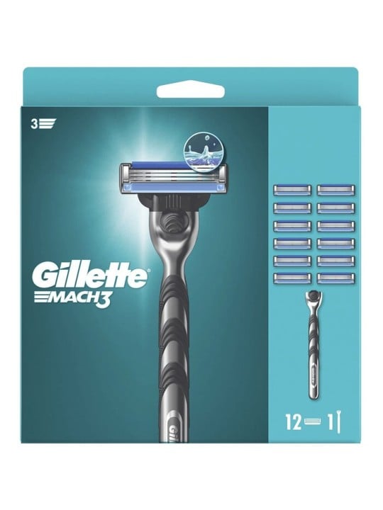 Set Gillette Mach3 Rasoio uomo