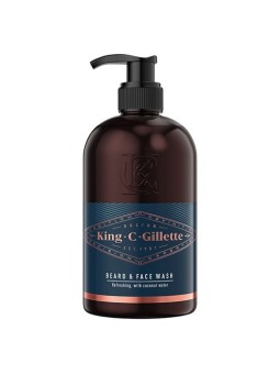 Shampoo detergente per barba e viso King uomo 350ml
