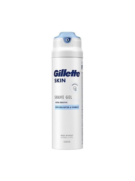 Gillette Gel da barba Ultra Sensitive pelle sensibile uomo 200ml