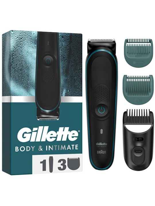Gillette Body & Intimate Trimmer i5 - Rasoio Uomo