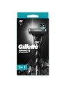 Gillette Mach3 Charcoal - Rasoio Uomo + 2 Testine