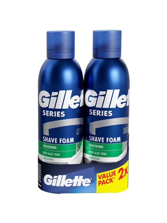 Gillette Series Duopack - Schiuma da Barba Uomo