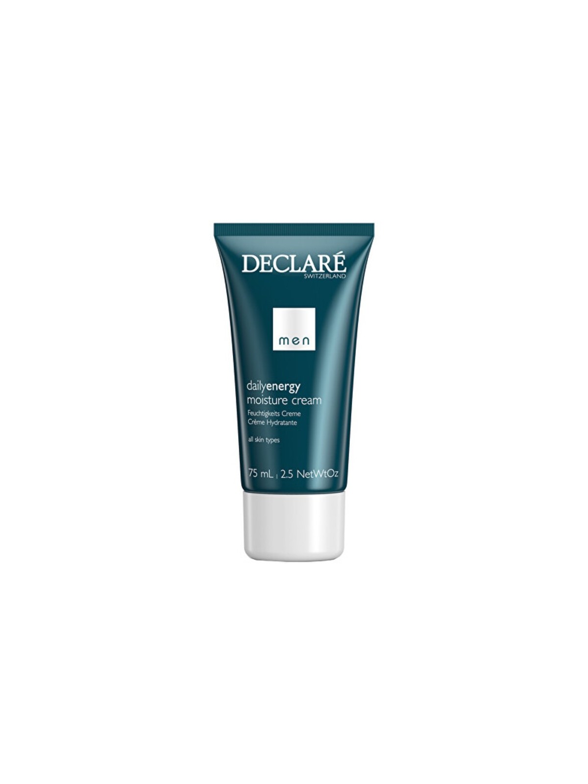 Declare Men Daily Energy Moisture Cream 75ml All Skin Types