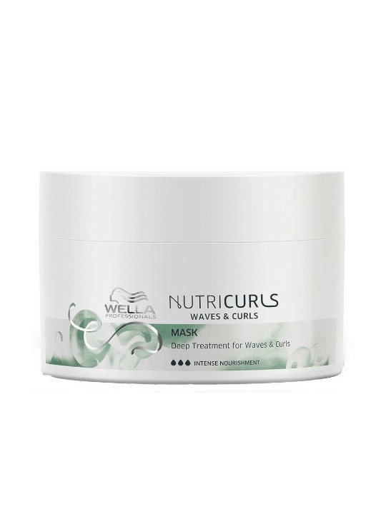 Maschera Nutriente per Capelli Ondulati e Ricci