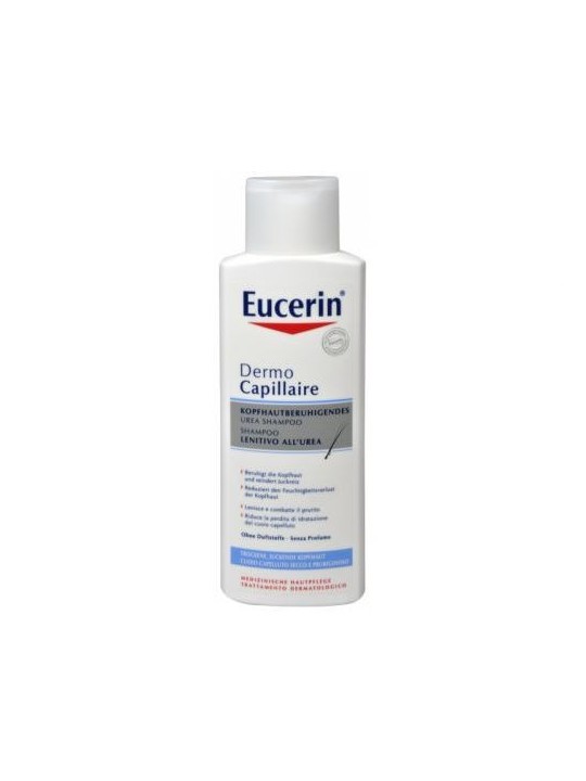 Eucerin Dermocapillaire 5 UREA pelle secca Shampoo donna 250ml
