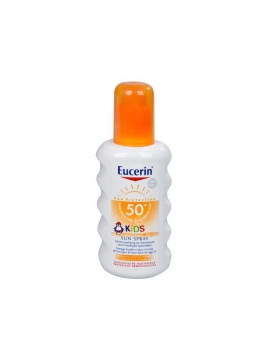 Eucerin Kids Sun Spray SPF 50 Abbronzante spray per bambini ad altissima protezione unisex 200ml