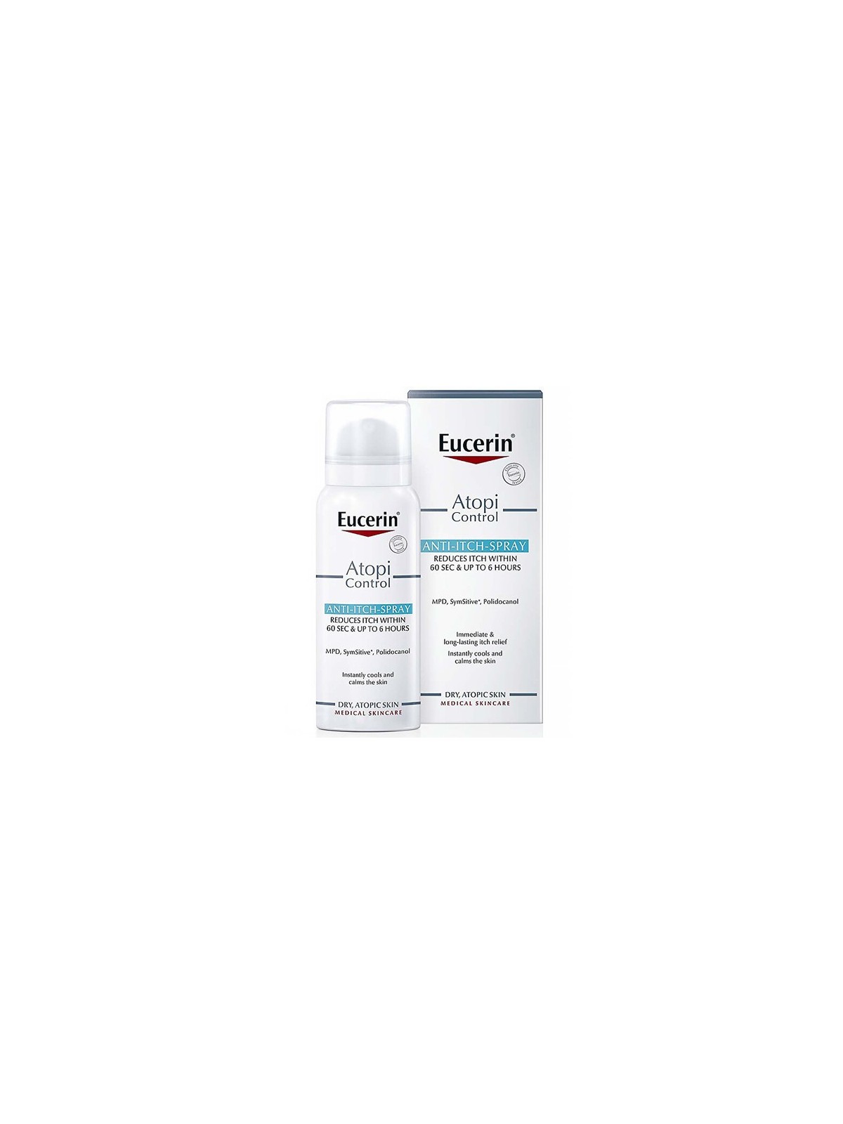 Eucerin AtopiControl Anti-Itch Spray Body Water Unisex 50ml