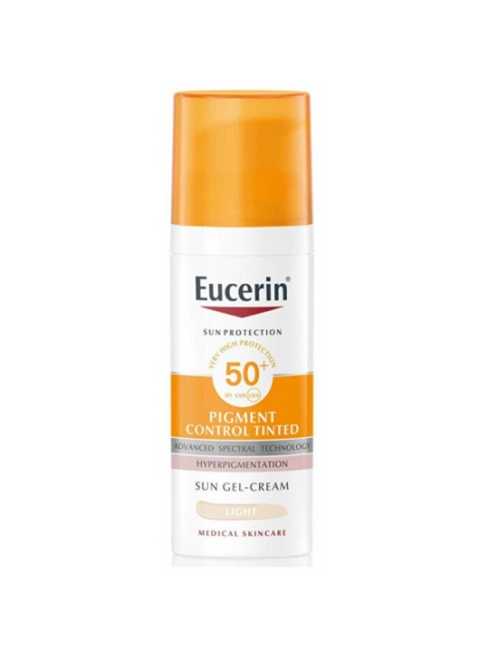 Eucerin Pigment Control CremaGel Solare Colorato SPF 50 50 ml donna Medium