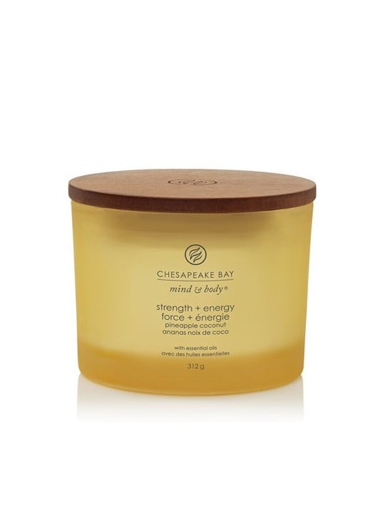 Candela Forza Energia a tre stoppini unisex 312g