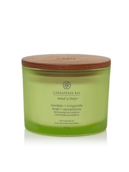 Candela Sveglia Rivitalizza tre stoppini unisex 312g