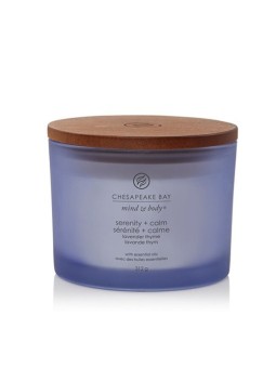 Candela di Serenitï¿½ï¿½ Calma con Tre Stoppini Profumata Unisex 312g