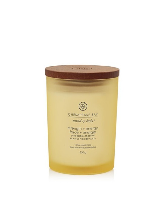 Chesapeake Bay Candela Tumbler Forza Energia Media Profumata Unisex 250g