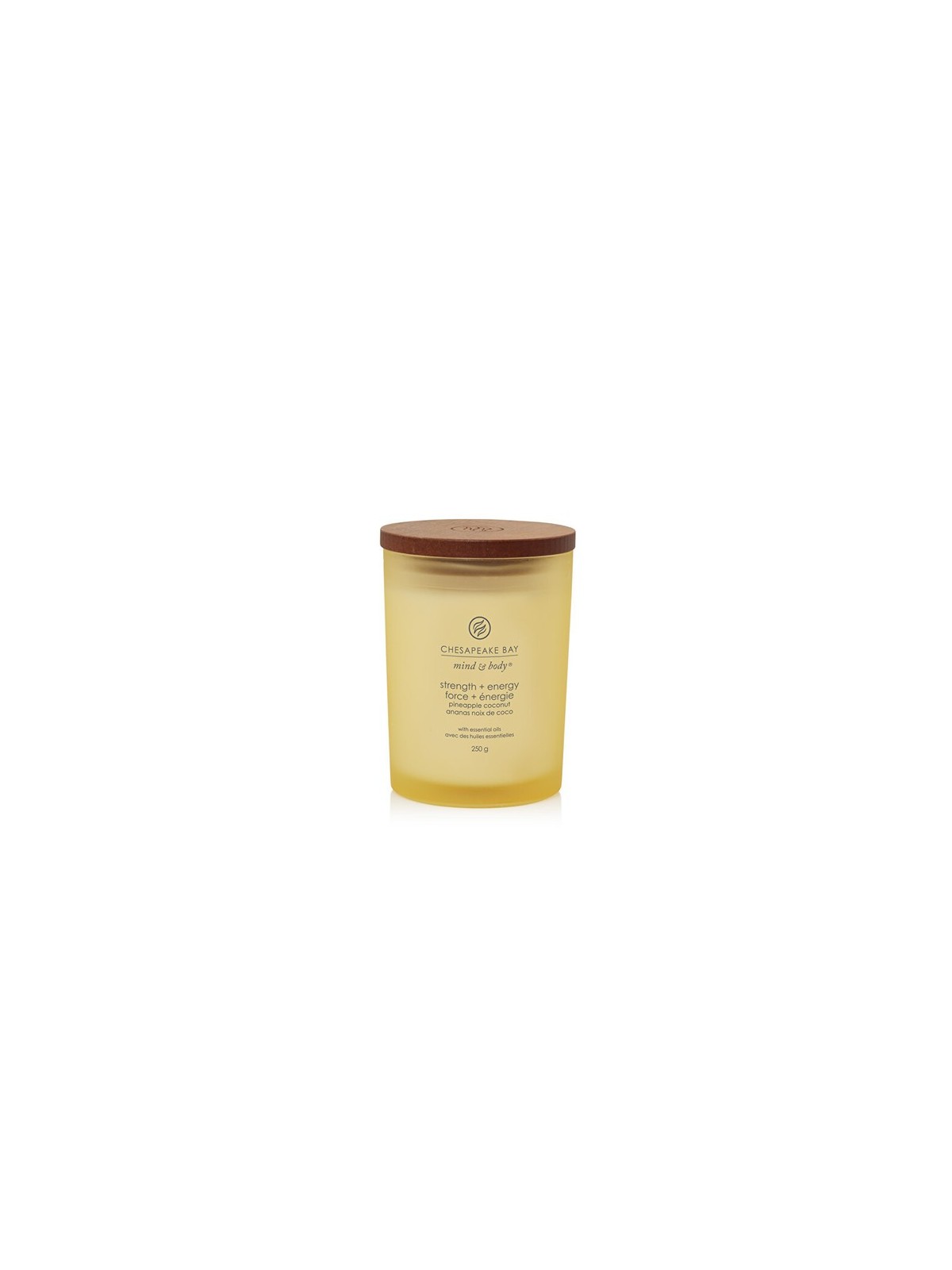 Chesapeake Bay Candela Tumbler Forza Energia Media Profumata Unisex 250g