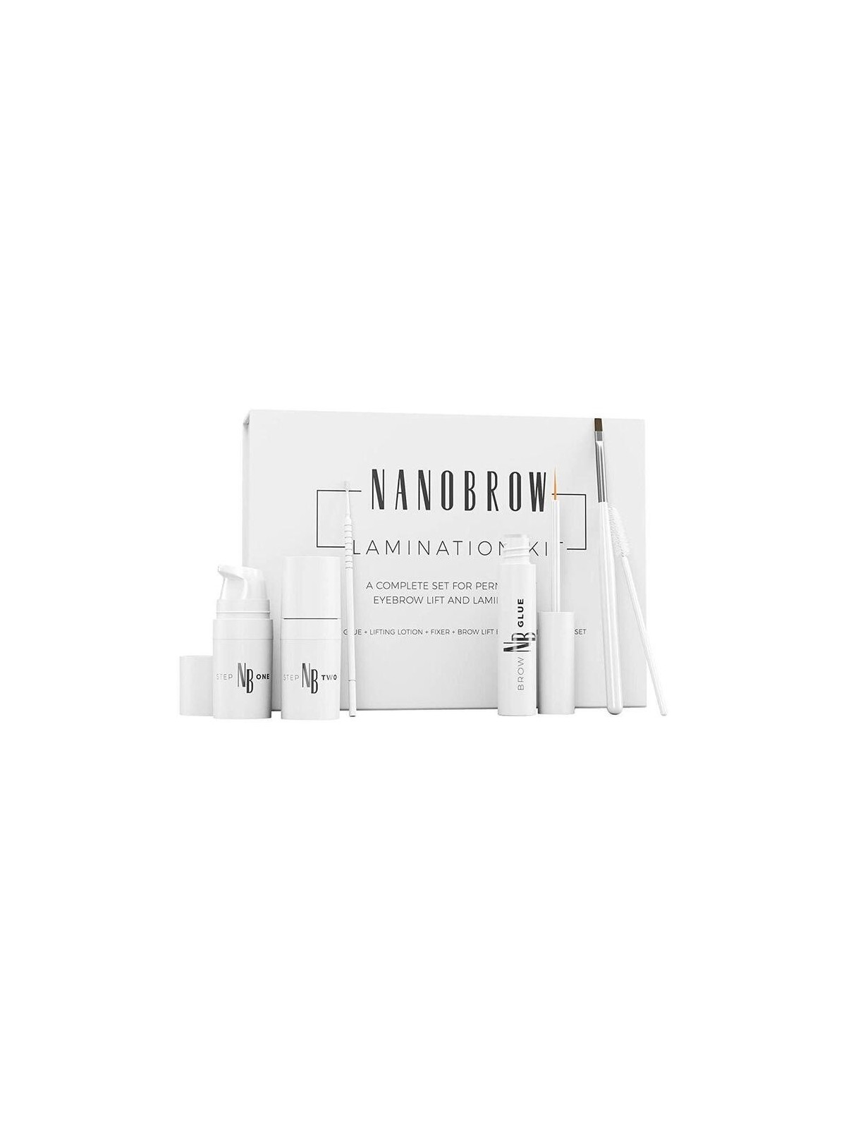 Nanobrow Kit di laminazione Set per la cura delle sopracciglia donna 0ml
