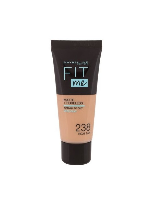 Fondotinta Opacizzante Maybelline Fit Me Matte 101 True Ivory