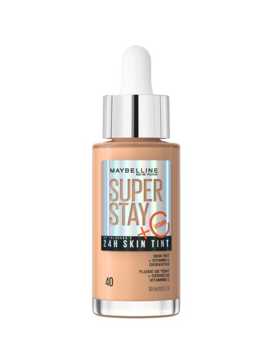 Maybelline Tinta per pelle 24 ore Superstay fondotinta alla vitamina C 30 ml donna 55