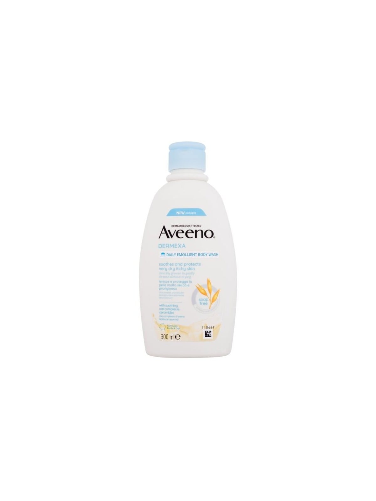 Aveeno Dermexa Body Wash Pelle Secca e Prurito 300ml