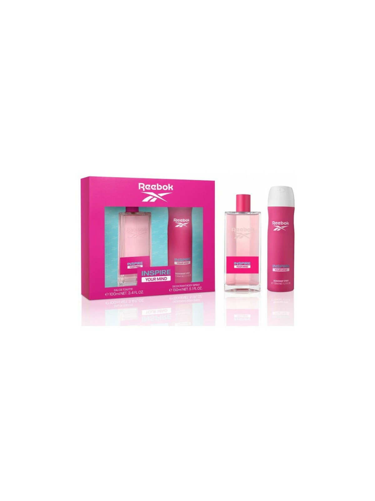 Reebok Inspire Your Mind Women Giftset 250ml