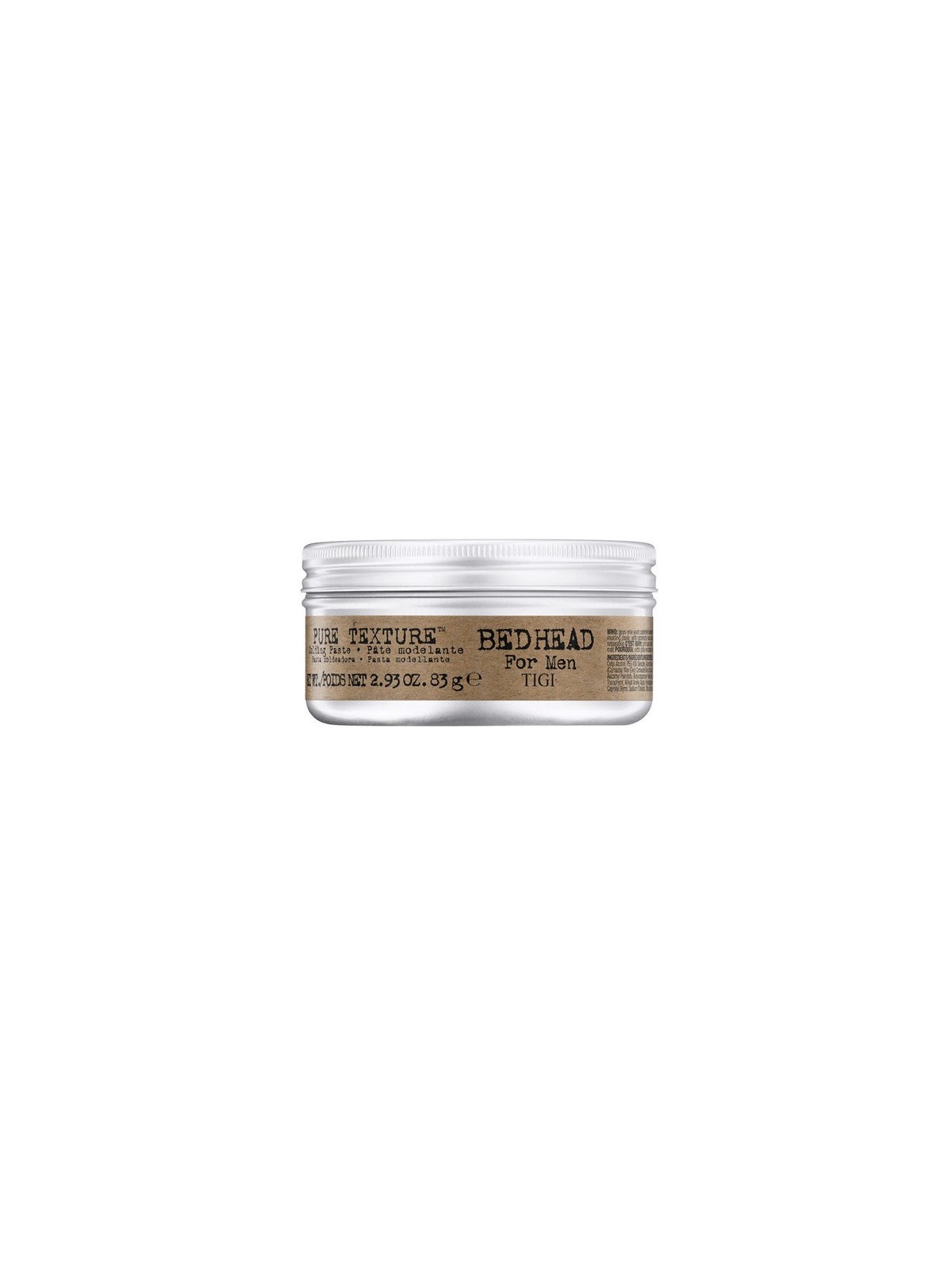 Tigi Bh For Men Pure Texture Molding Paste uomo 83g