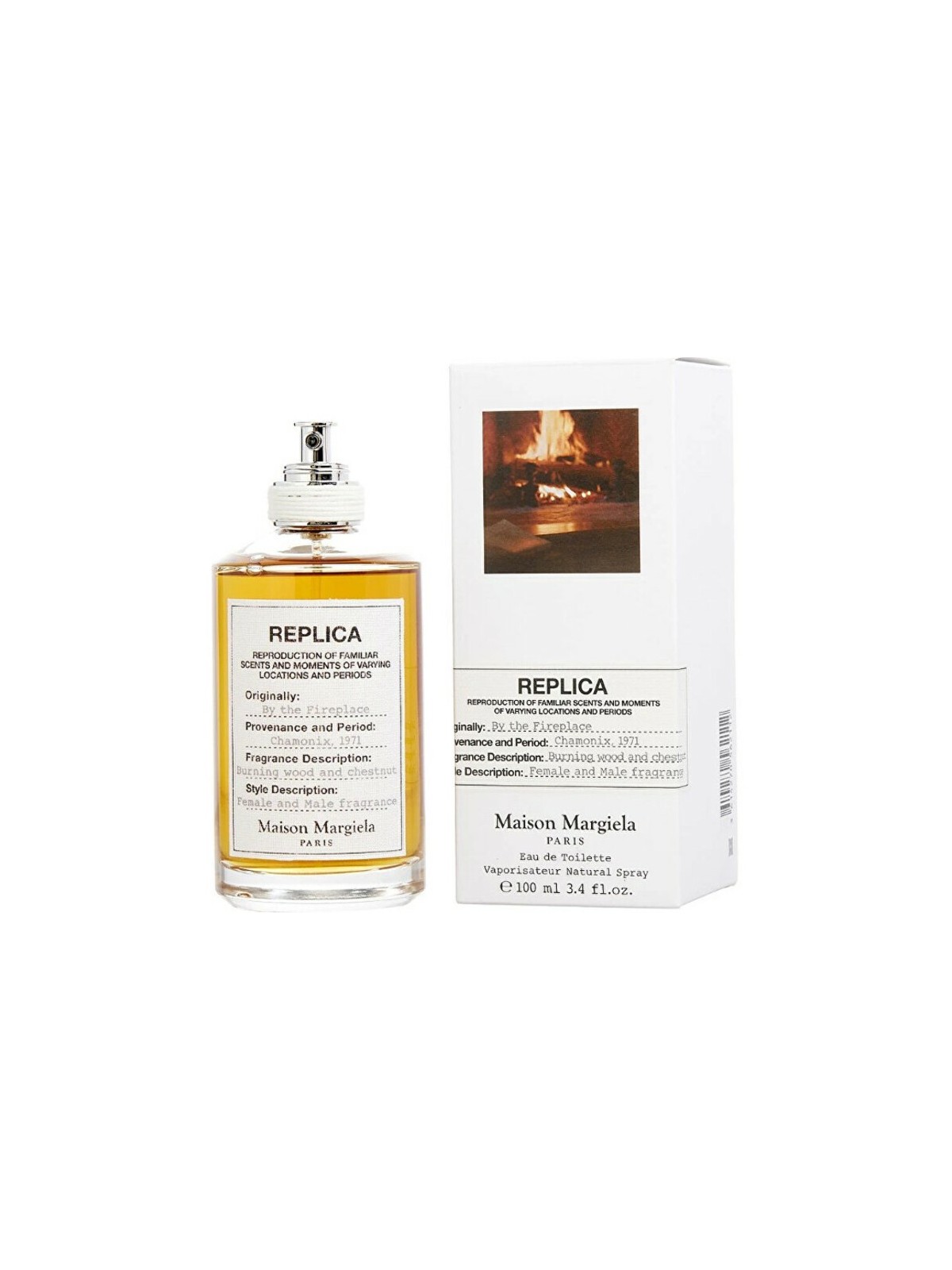 Maison Margiela Replica By the Fireplace Eau De Toilette 100ml unisex Eau de toilette unisex Maison Margiela www.essenzetotalsty