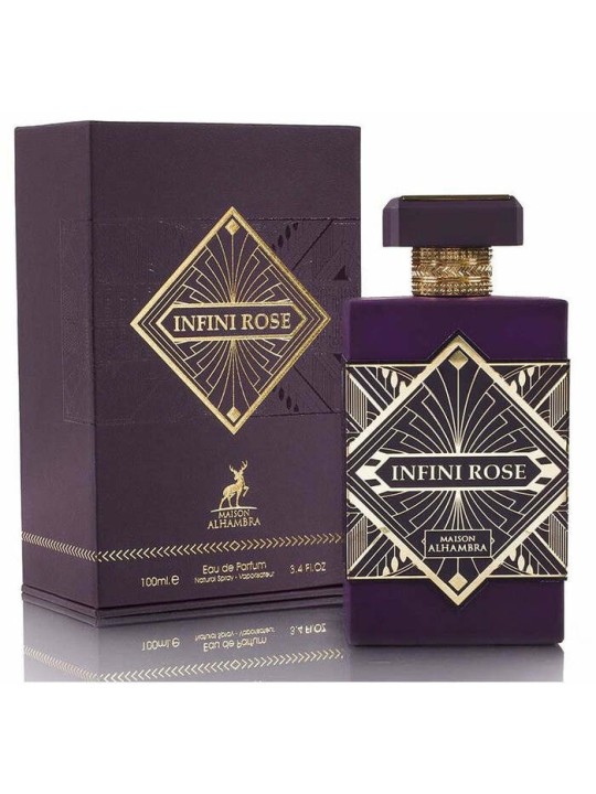 Maison Alhambra Infini Rose eau de parfum unisex 100ml Maison Alhambra www.essenzetotalstyle.com 