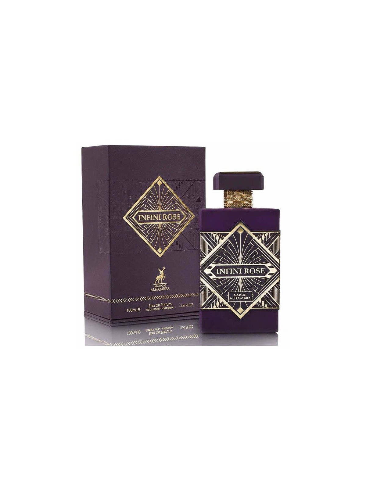 Maison Alhambra Infini Rose eau de parfum unisex 100ml Maison Alhambra www.essenzetotalstyle.com 
