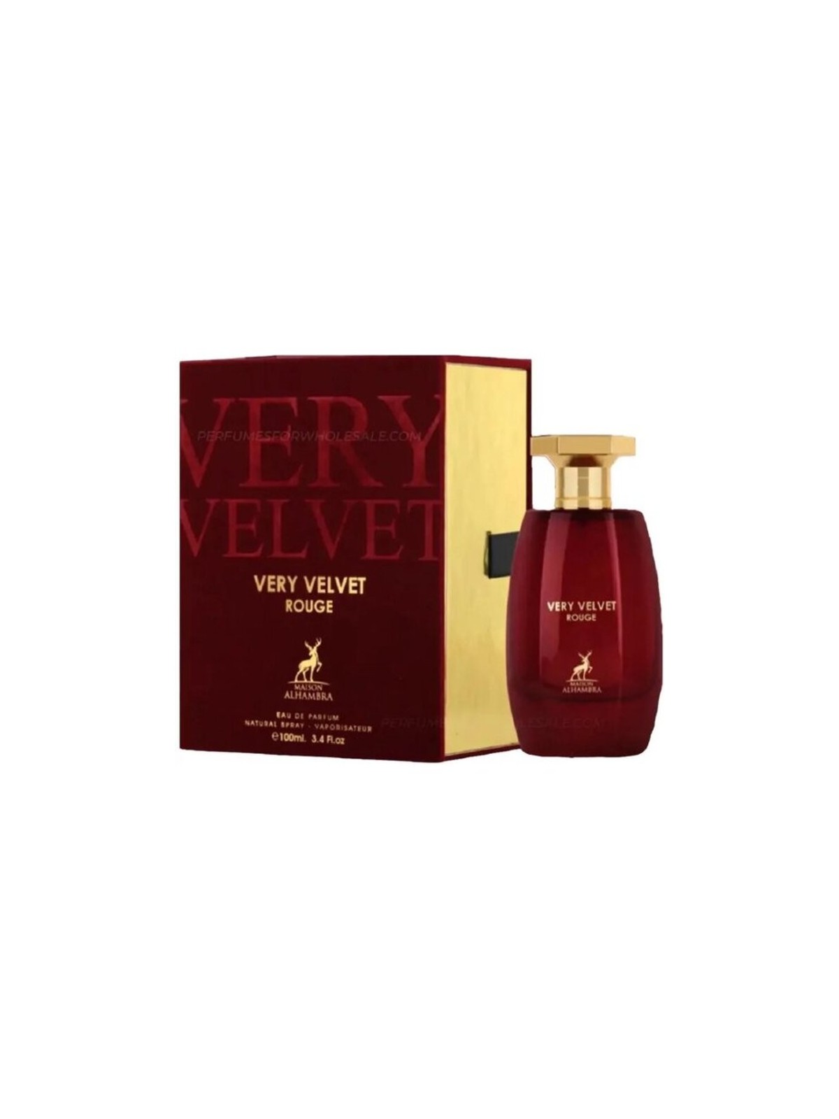 Profumo unisex Maison Alhambra Molto Velvet Rouge 100ml
