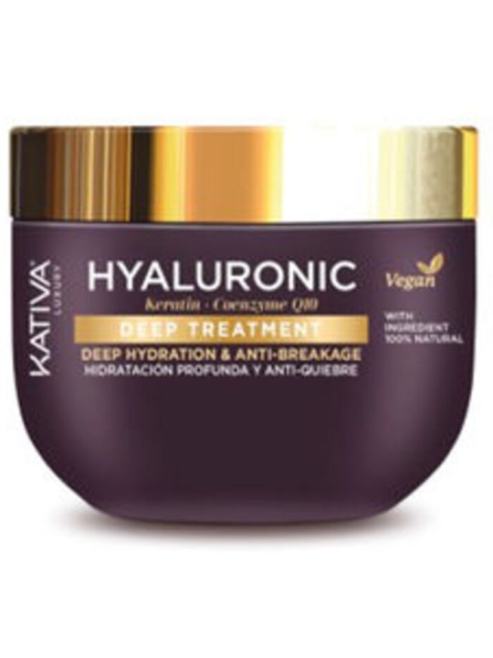 Kativa Hyaluronic Keratin - Coenzyme Q10 Deep Treatment maschera rinforzante con acido ialuronico 300ml donna
