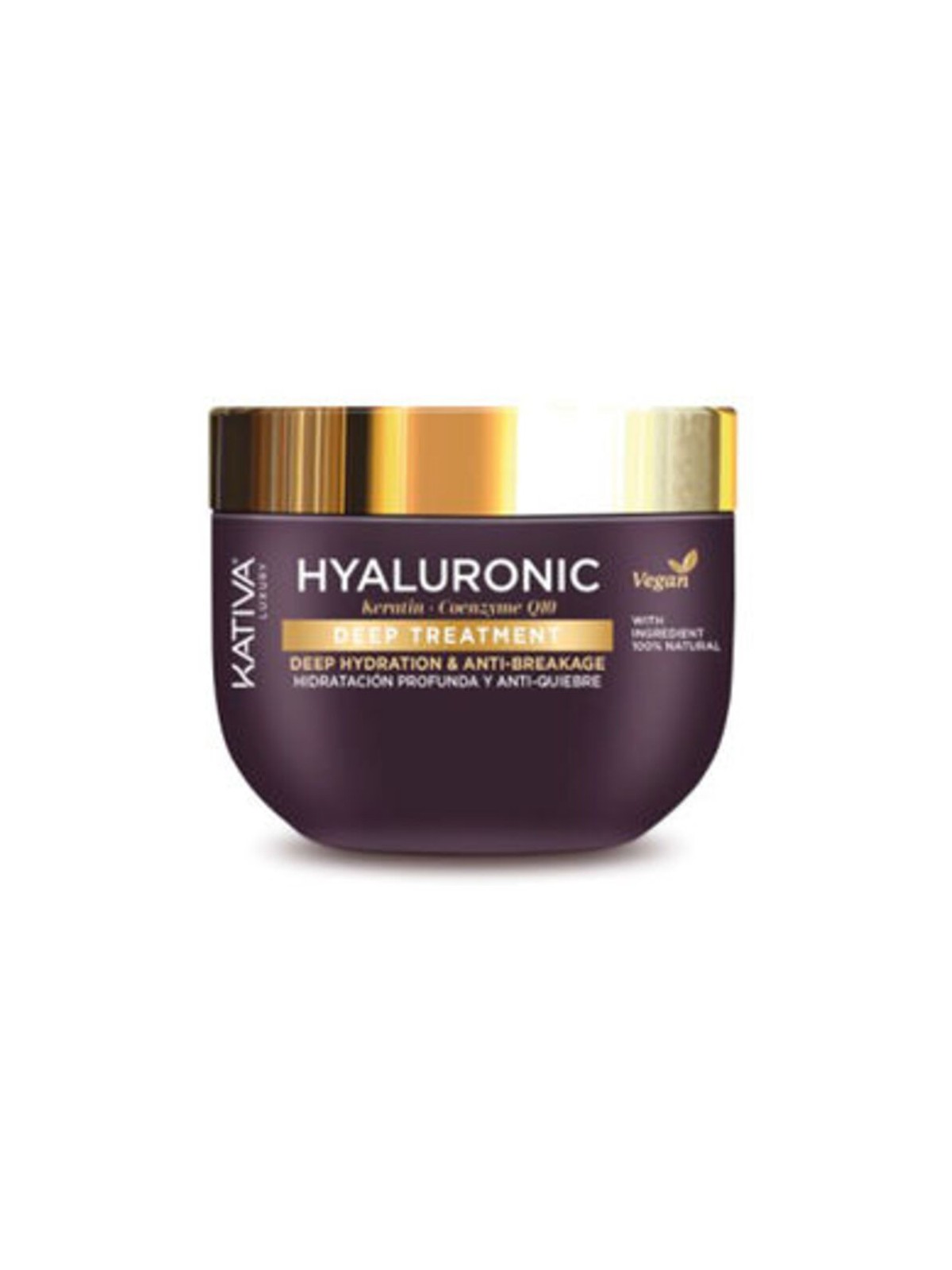 Kativa Hyaluronic Keratin - Coenzyme Q10 Deep Treatment maschera rinforzante con acido ialuronico 300ml donna