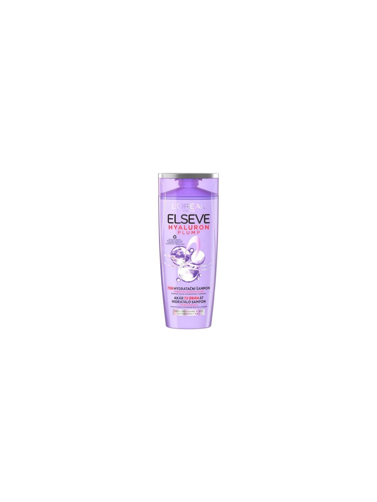 Shampoo idratante Elseve Hyaluron Plump 72H