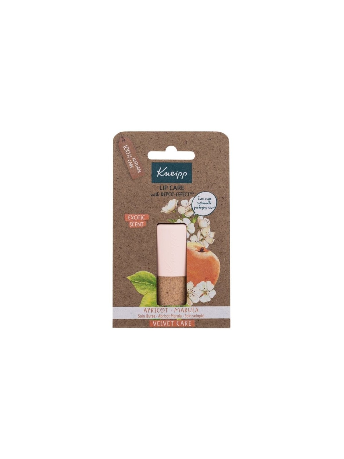 Kneipp Lip Care Apricot Marula Balsamo per labbra donna 47g