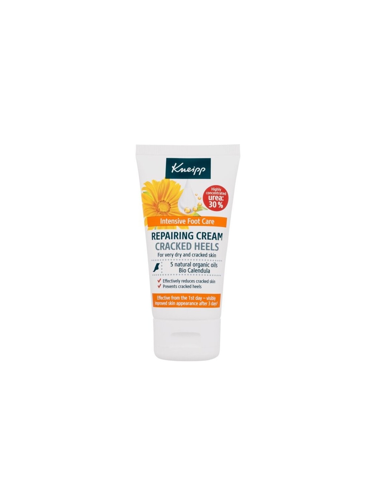 Kneipp Crema riparatrice per la cura dei piedi per talloni screpolati unisex 50ml