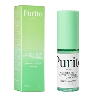 PURITO Siero viso non profumato con siero alla centella Asian Wonder Releaf, non profumato, 15ml donna Purito www.essenzetotalst