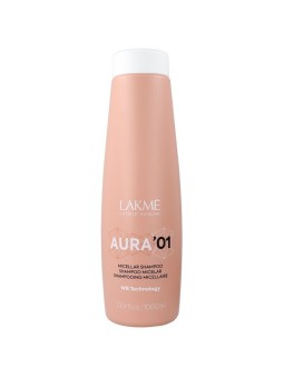Lakm Aura 01 Micellar Shampoo Shampoo per la pulizia profonda per tutti i tipi di capelli donna 1000ml